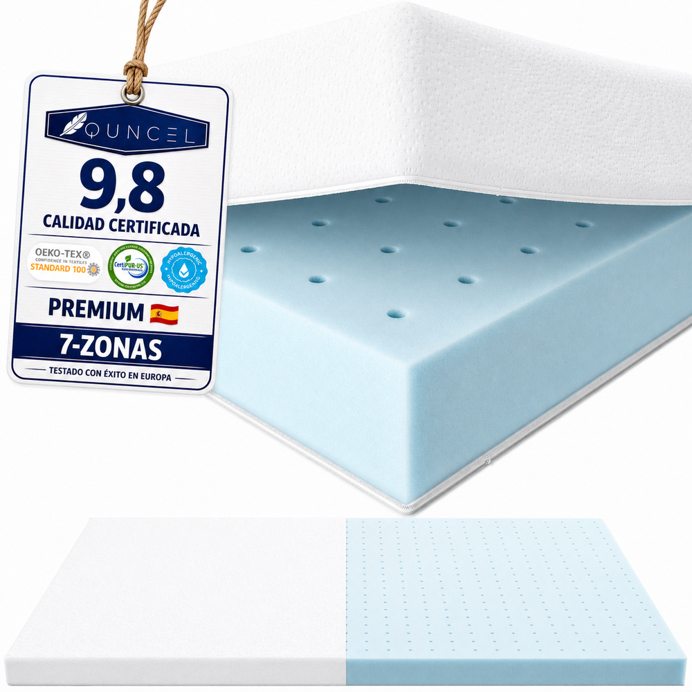 Topper Visco Gel Premium QUNCEL®