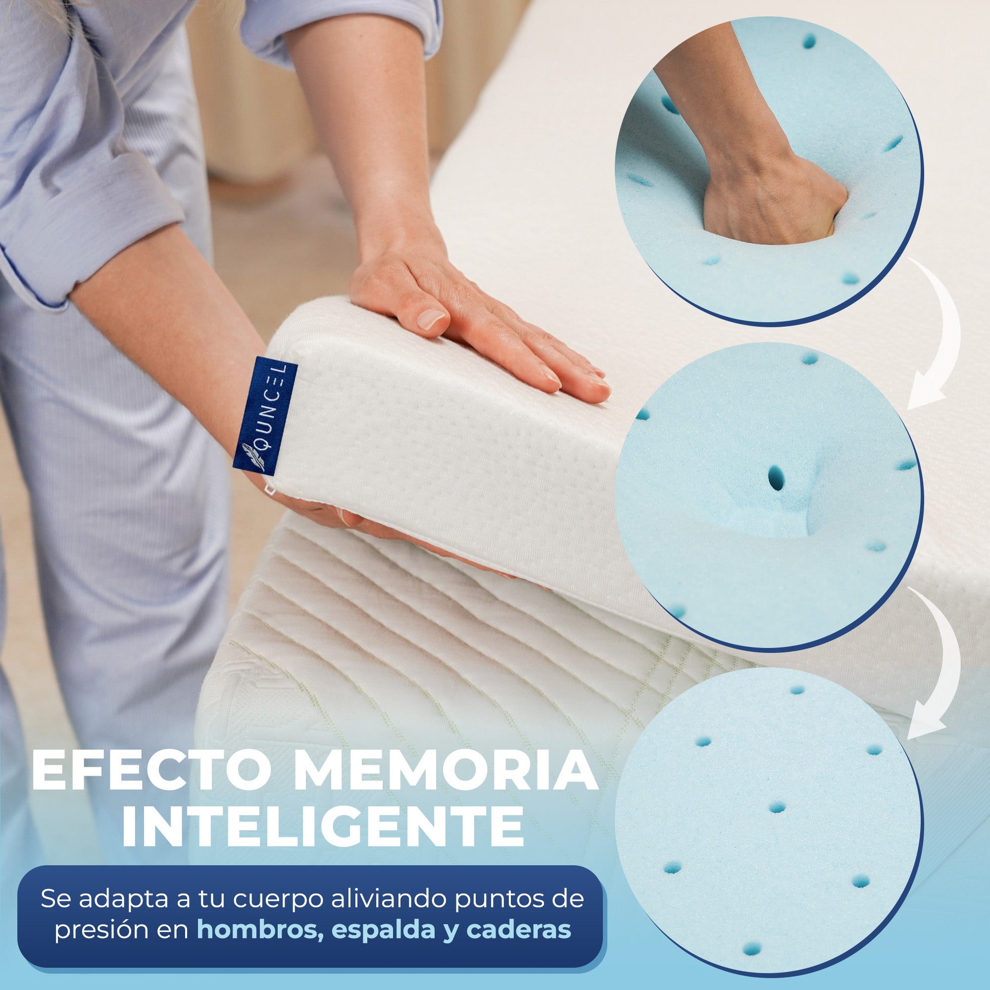 Topper Visco Gel Premium QUNCEL®